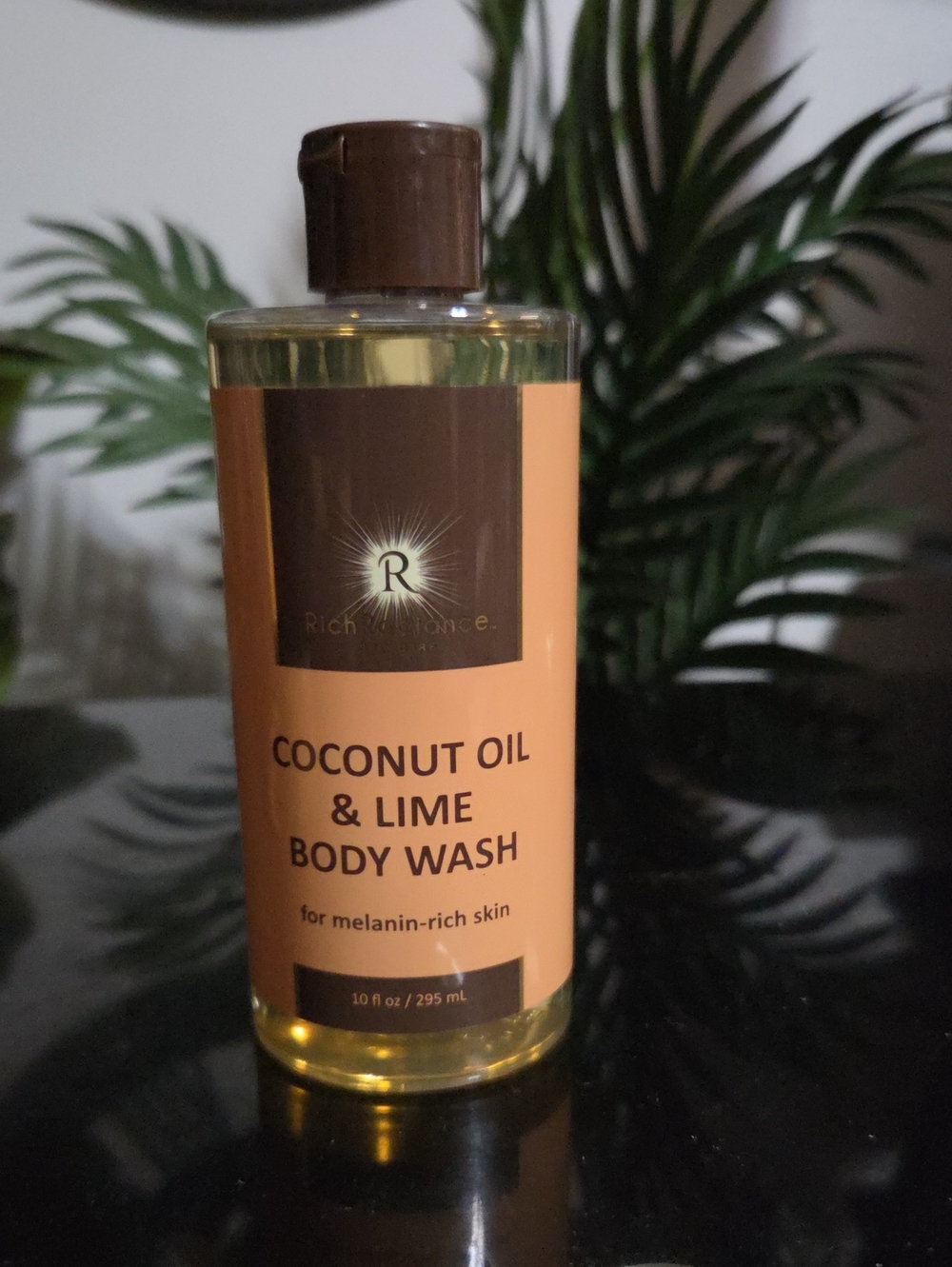 Coconut Oil & Lime Body Wash — Brown/Peach
